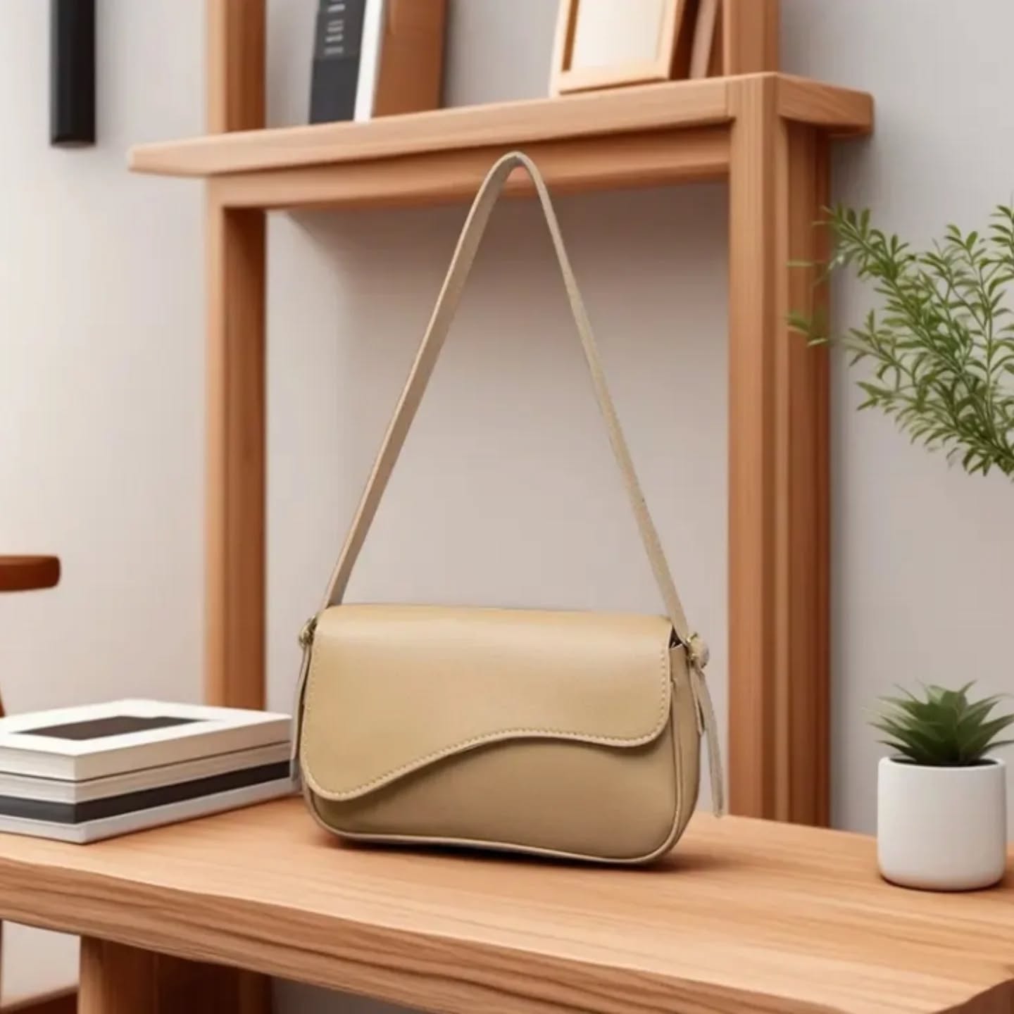 ADJUSTABLE STRAP SHOULDER BAG (FLP)