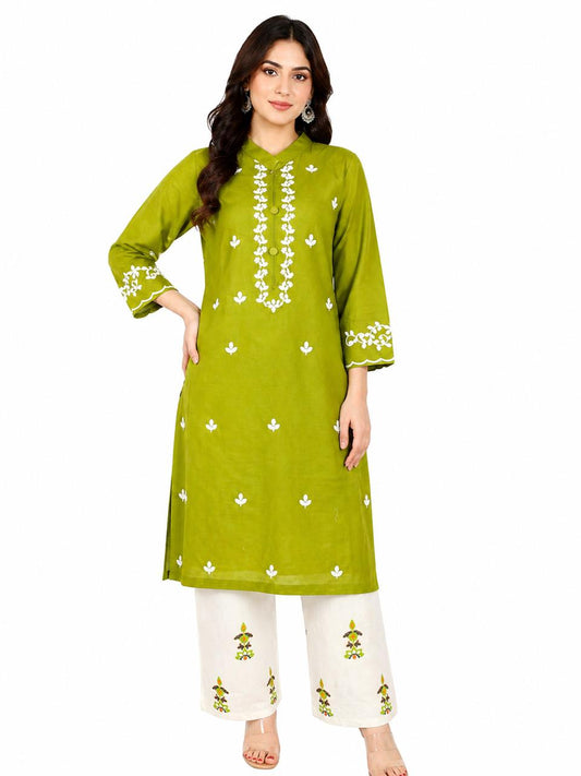 EMBROIDERED 2PC