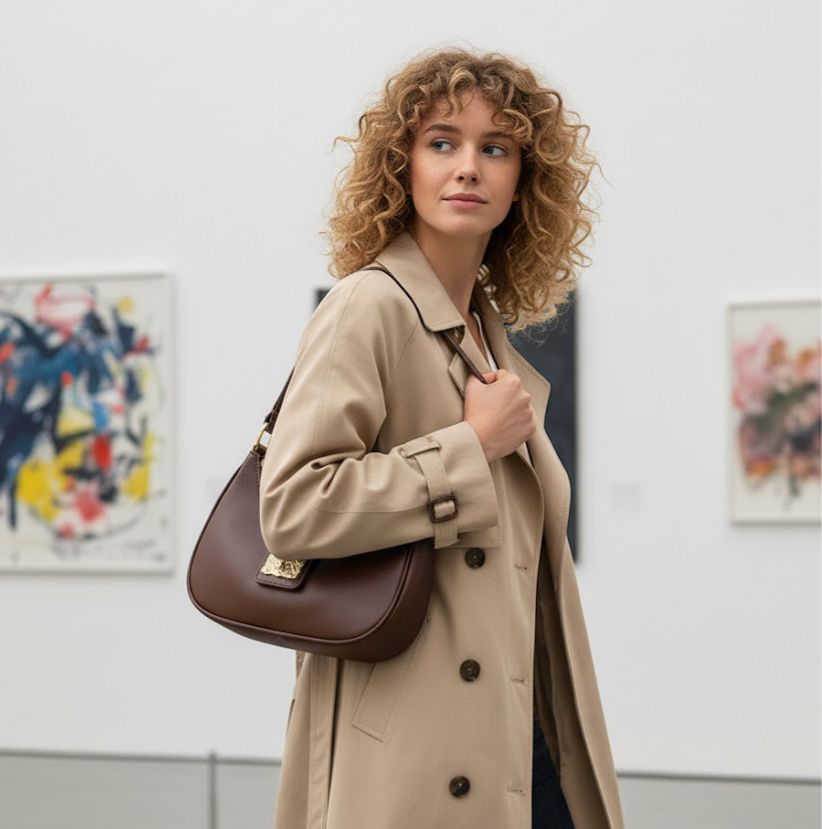 HALF MOON SHOULDER BAG (MON)