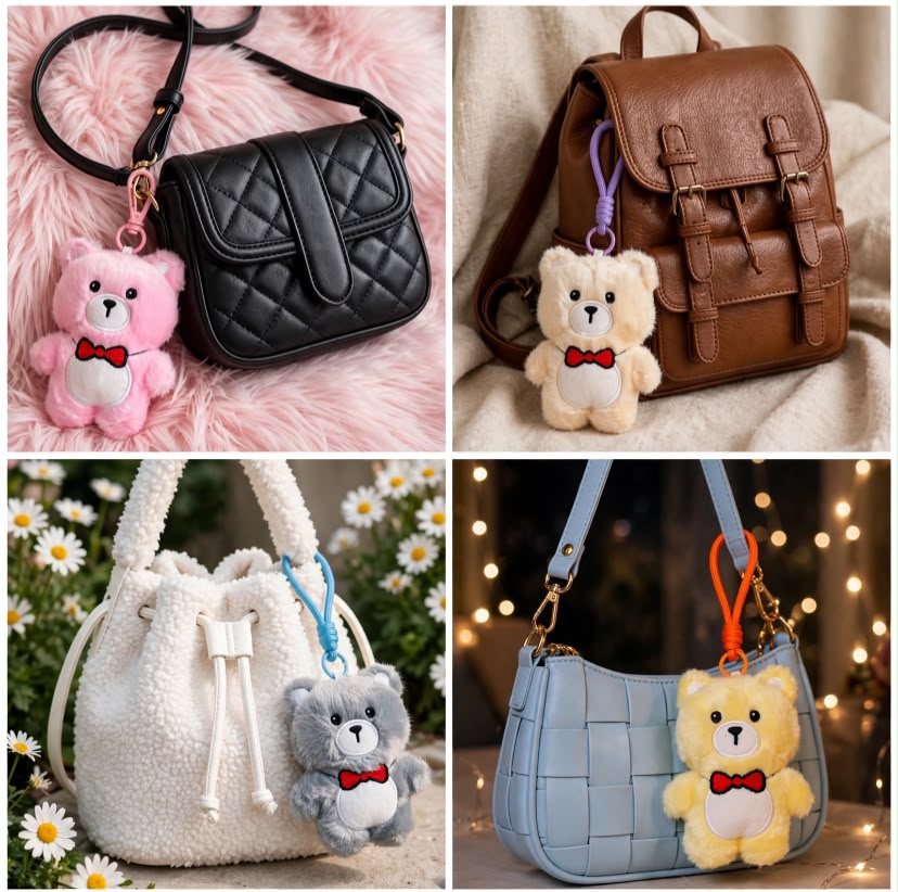 IMPORTED SOFT PLUSH CHARM