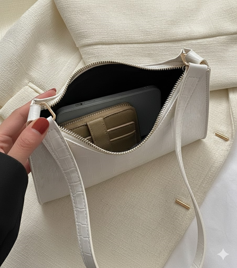 CROCODILE LEATHER SLING BAG (CRO)