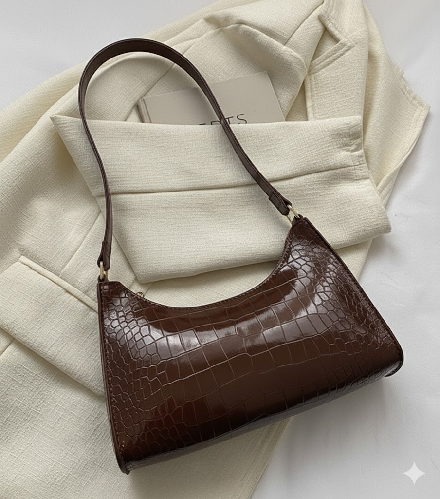 CROCODILE LEATHER SLING BAG (CRO)