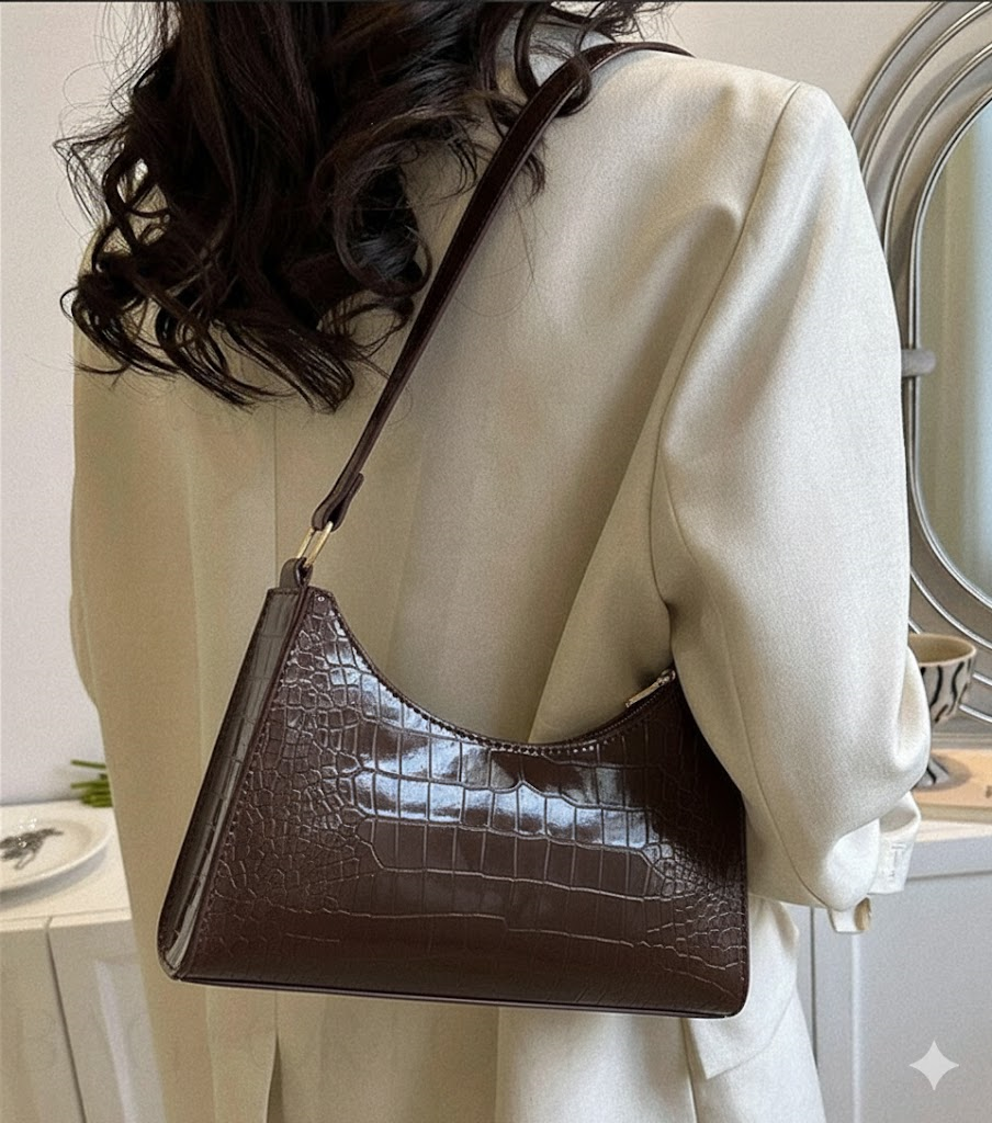 CROCODILE LEATHER SLING BAG (CRO)