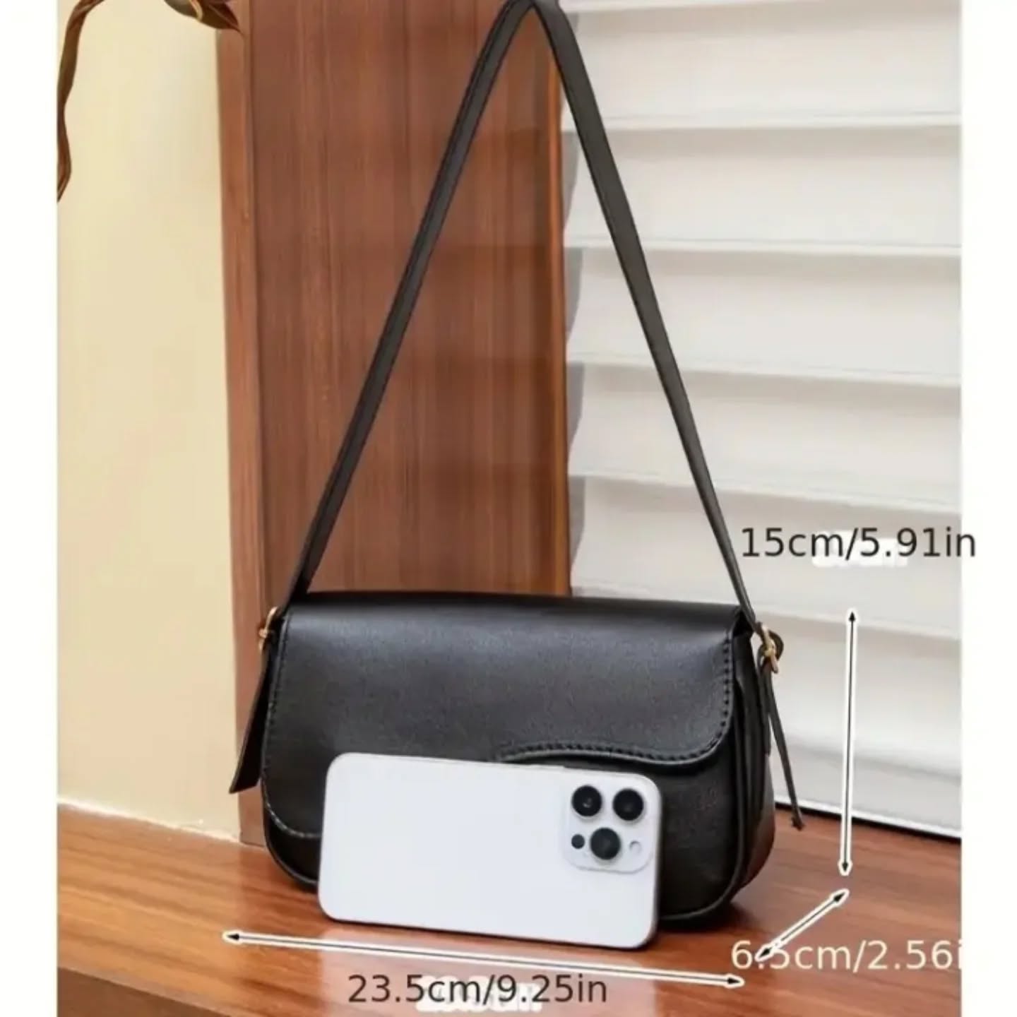 ADJUSTABLE STRAP SHOULDER BAG (FLP)