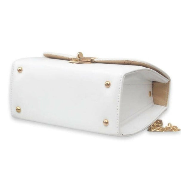 CHAIN STRAP SHOULDER BAG (SPZ - W)