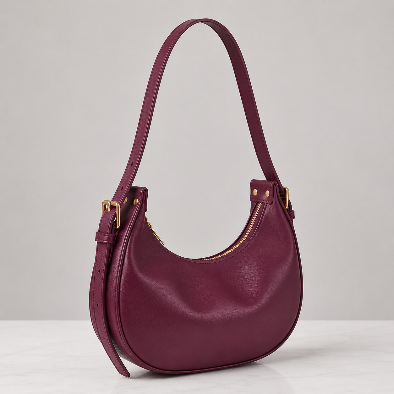 MOON BAG WITH ADJUSTABLE STRAP (MON)