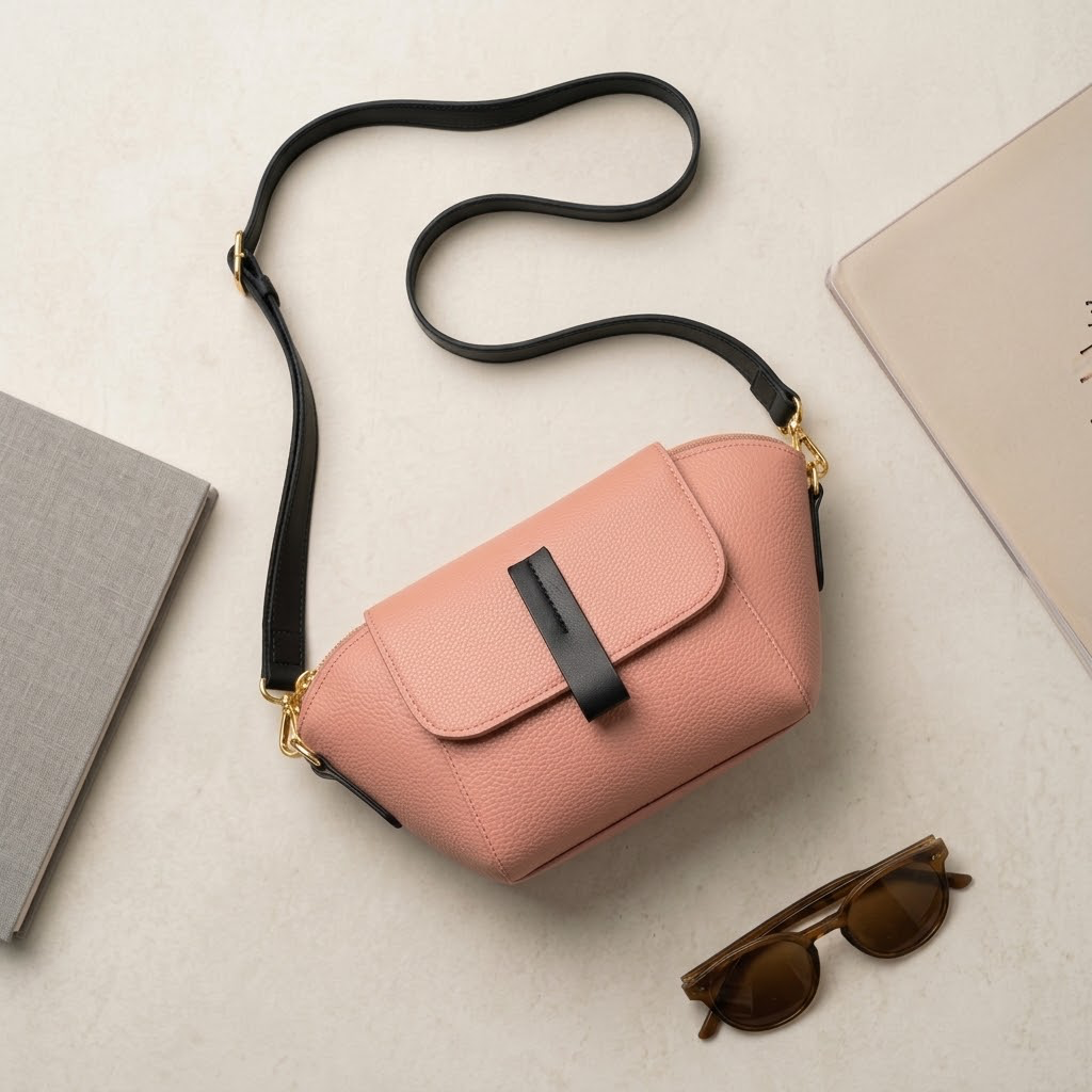 TWIN STRUCTURED CROSSBODY BAG (CR1)