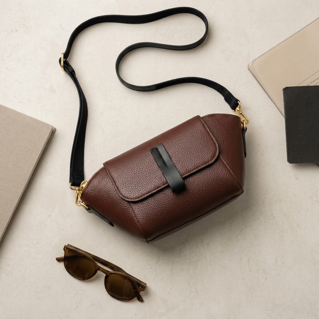 TWIN STRUCTURED CROSSBODY BAG (CR1)