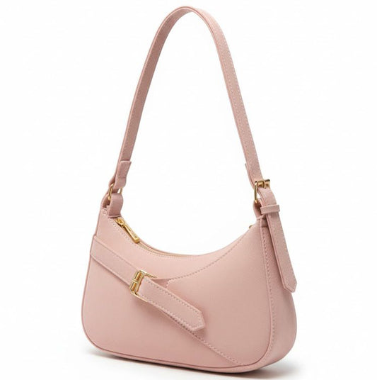 CRESCENT SUEDE LEATHER SHOULDER BAG (BUC)