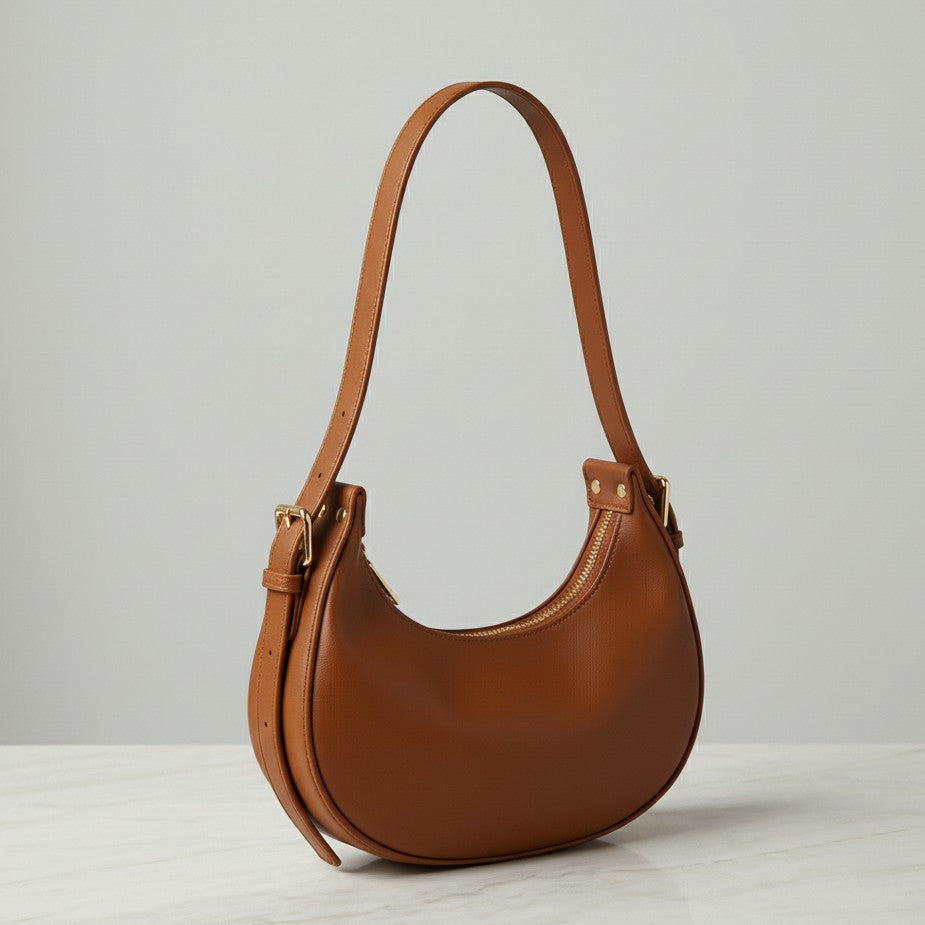 MOON BAG WITH ADJUSTABLE STRAP (CUT)