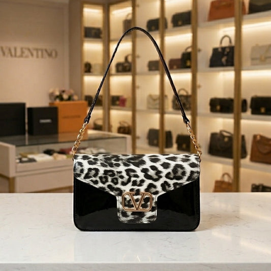 CHEETAH PRINT SHOULDER BAG (CHT)