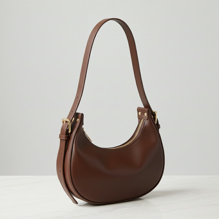 MOON BAG WITH ADJUSTABLE STRAP (CUT)