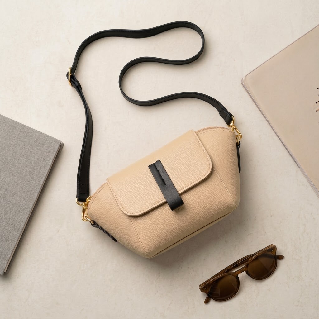 TWIN STRUCTURED CROSSBODY BAG (CR1)