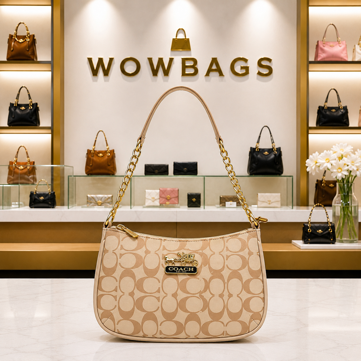 COACH TERI SHOULDER BAG (COACH)