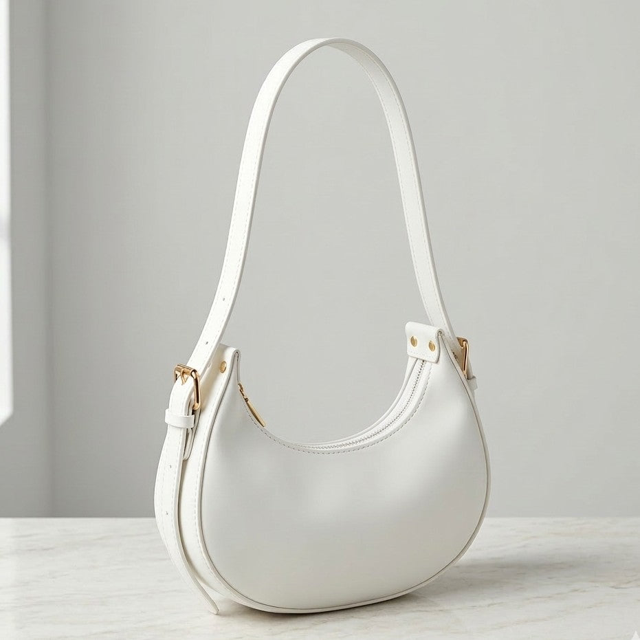 MOON BAG WITH ADJUSTABLE STRAP (CUT)