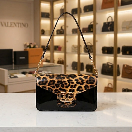 CHEETAH PRINT SHOULDER BAG (CHT)
