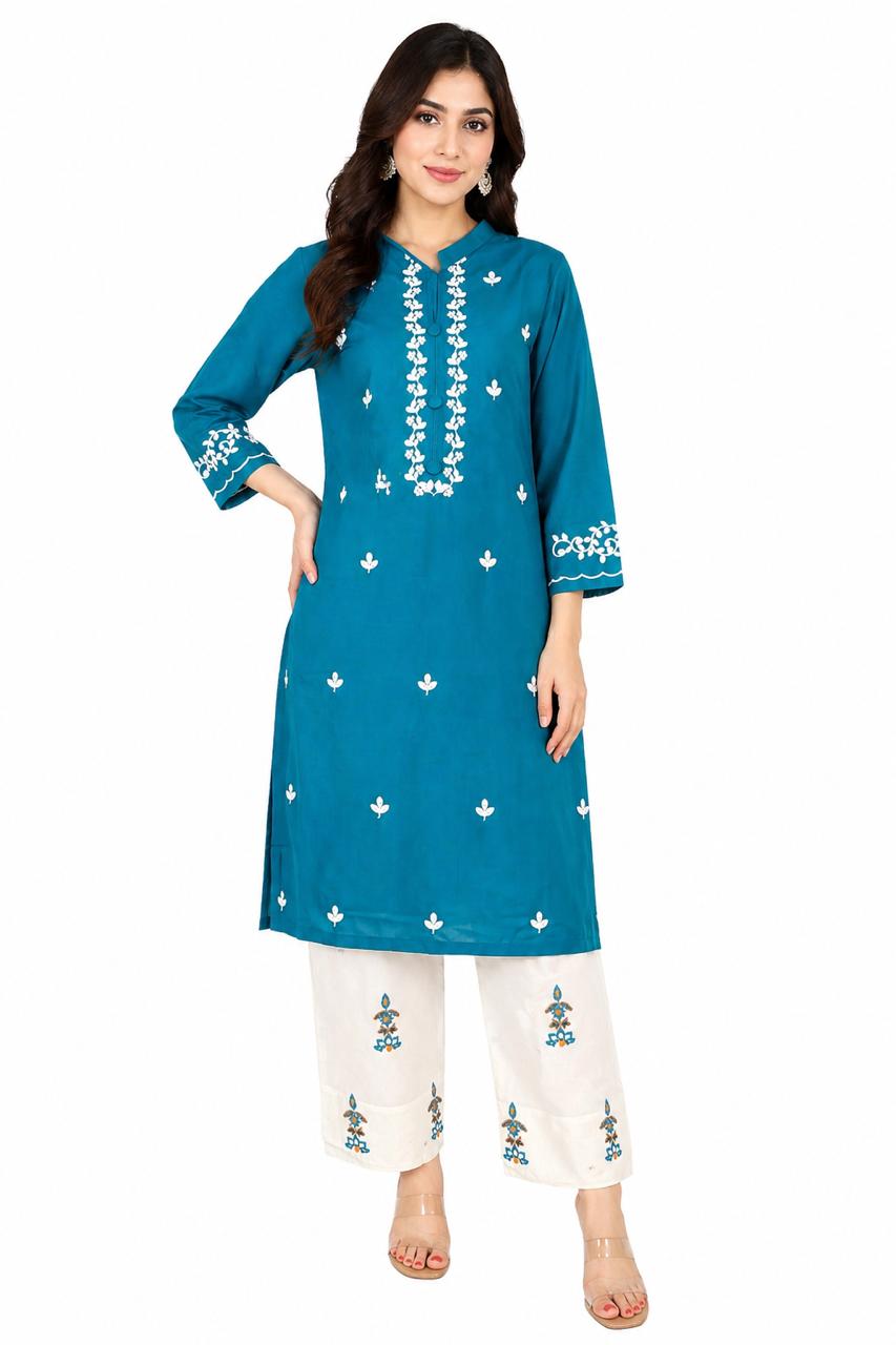 EMBROIDERED 2PC