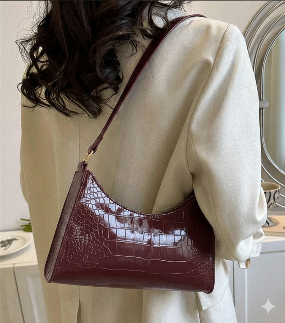 CROCODILE LEATHER SLING BAG (CRO)