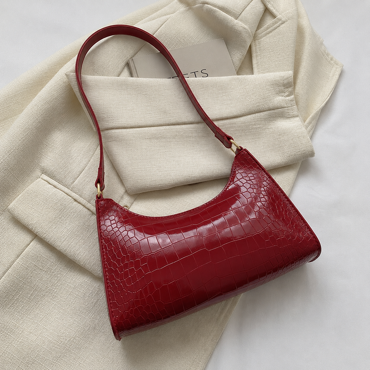 CROCODILE TEXTURE BAG (CRO)
