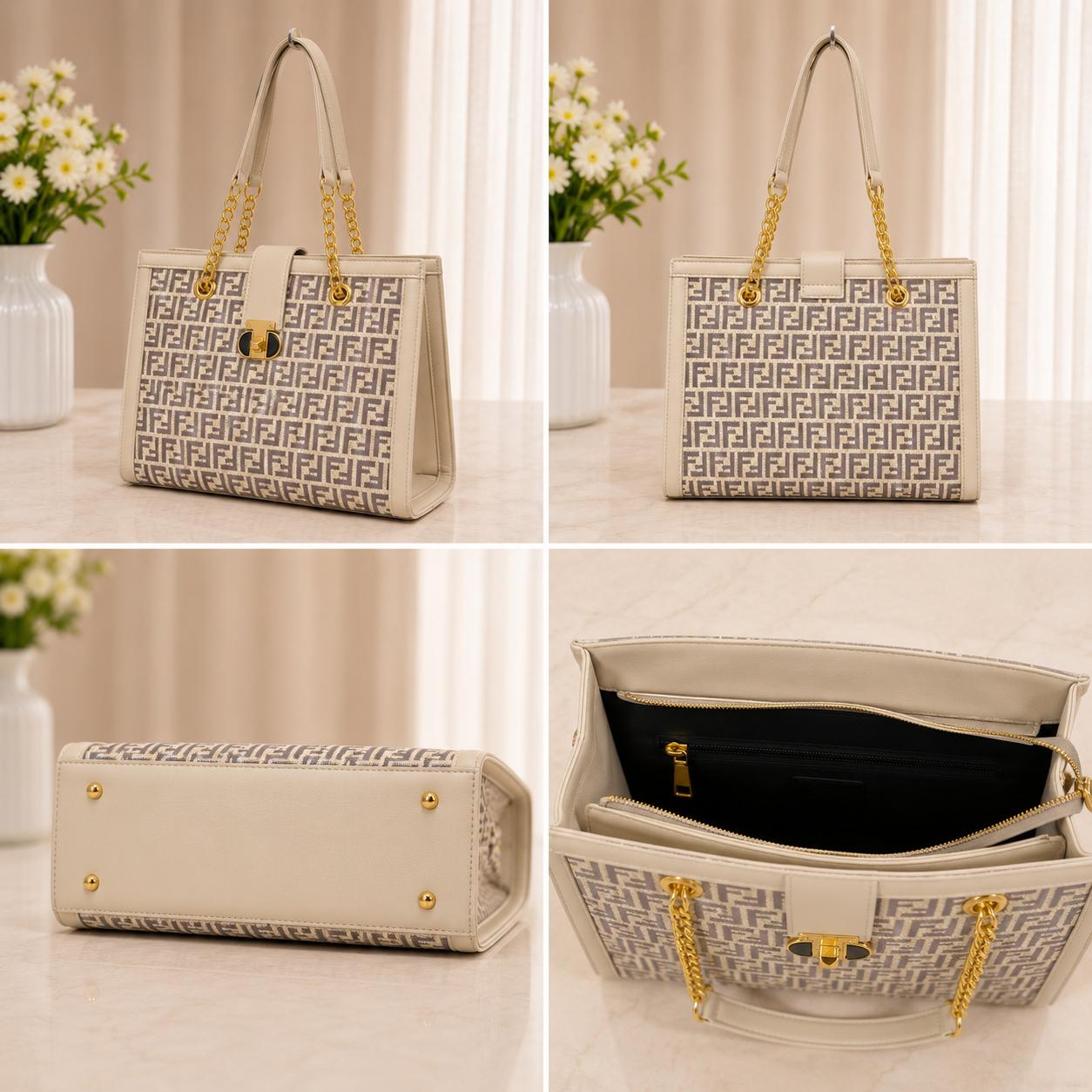 PREMIUM CLASSY TOTE BAG FOR WOMEN (BOX)