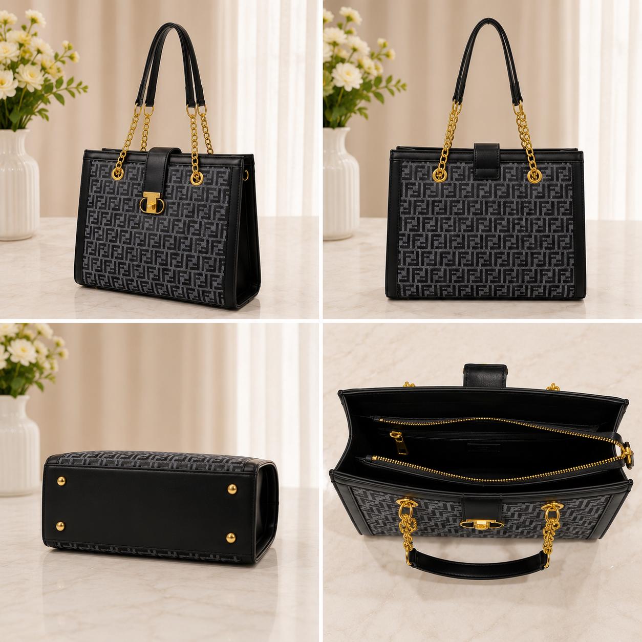 PREMIUM CLASSY TOTE BAG FOR WOMEN (BOX)