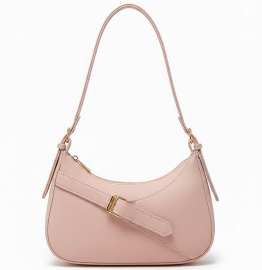 CRESCENT SUEDE LEATHER SHOULDER BAG (BUC)