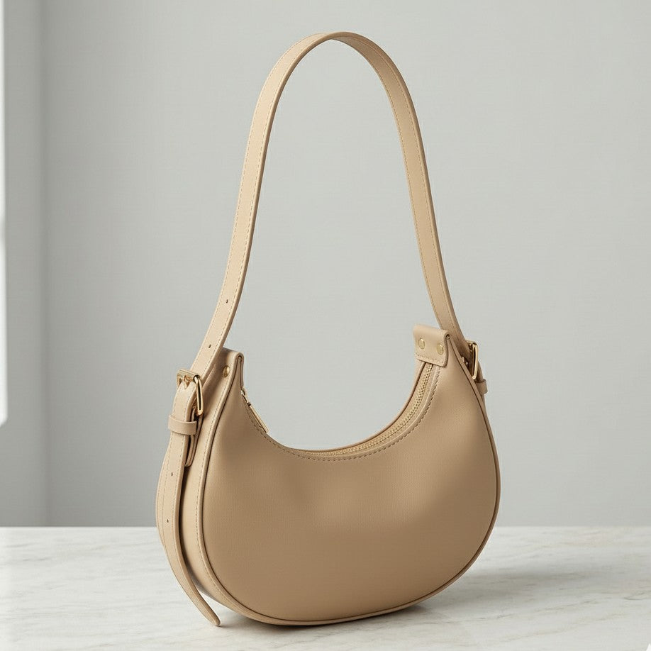 MOON BAG WITH ADJUSTABLE STRAP (CUT)