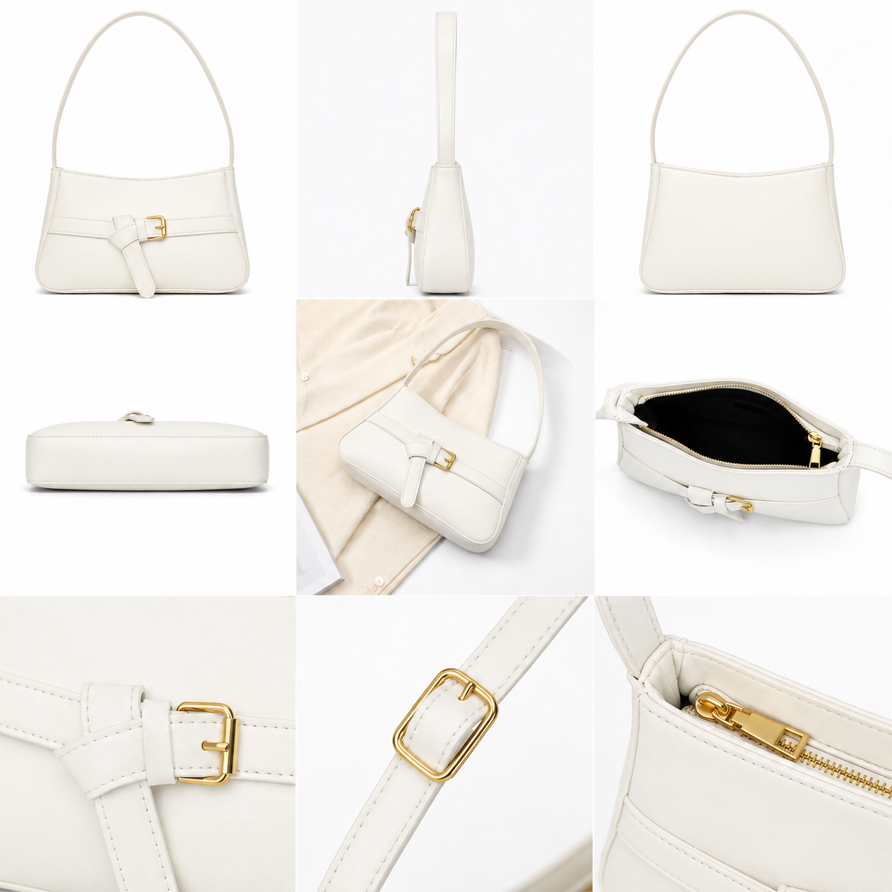 BUCKLE SHOULDER BAG (BUC)